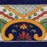 Mexican Talavera Border Tile Saucillo