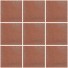 Mexican Ceramic Frost Proof Tiles Crackle Terracotta