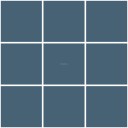 Mission Cement Field Tiles Solid Steelblue