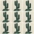Ceramic Frost Proof Tiles Cactus 3