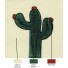 Mexican Talavera Tiles Cactus 4