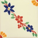 Mexican Talavera Tiles Flowers 3