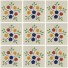 Mexican Talavera Tiles Flowers 4