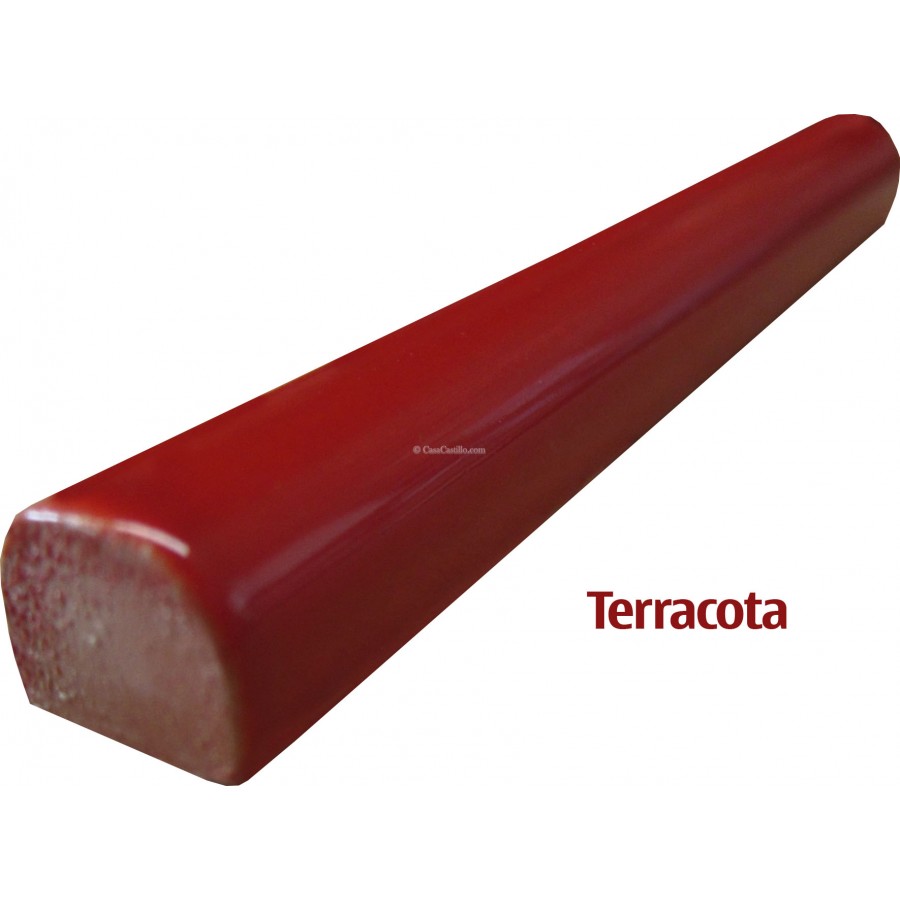 5 pcs 6-In Red Talavera Clay Pencil 