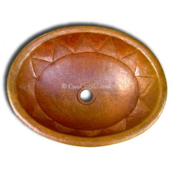 Copper Sink Oval Triads