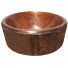 Copper Vessel Sink Round