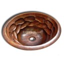Copper Sink Round Entwine