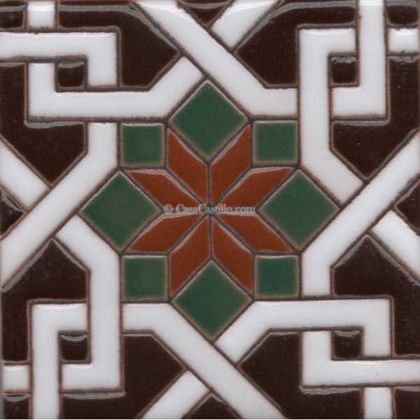 Ceramic High Relief Tile Estrella arbe 2
