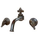 Mexican Bronze Faucets Set Calamocha