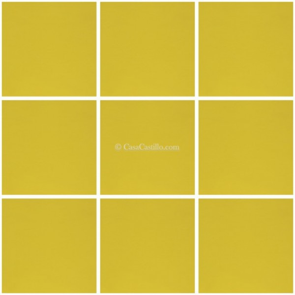 Mexican Ceramic Frost Proof Tiles Amarillo 2240-8