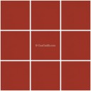 Mexican Ceramic Frost Proof Tiles Rojo Intenso