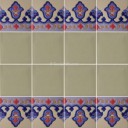 Ceramic High Relief Border Tile Sevilla
