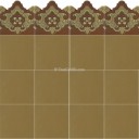 Ceramic High Relief Border Tile Plaquet