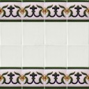 Ceramic High Relief Border Tile Somosierra