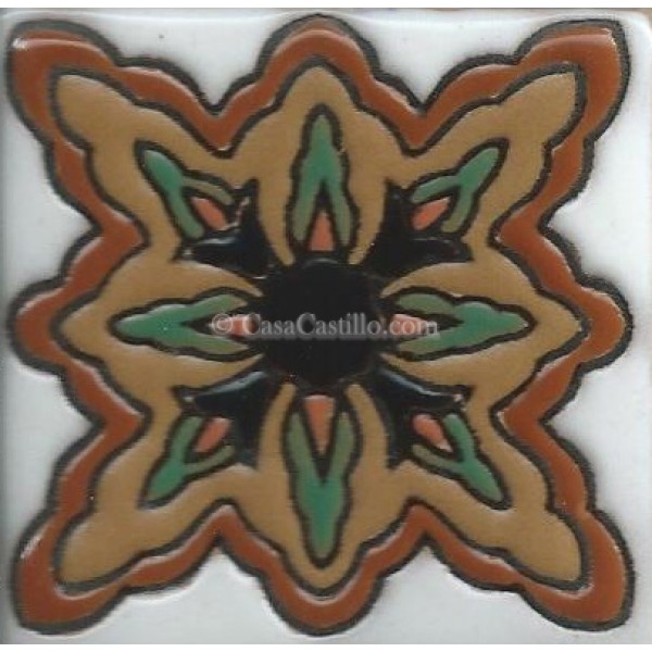 Ceramic High Relief Tile Point Loma Gloss