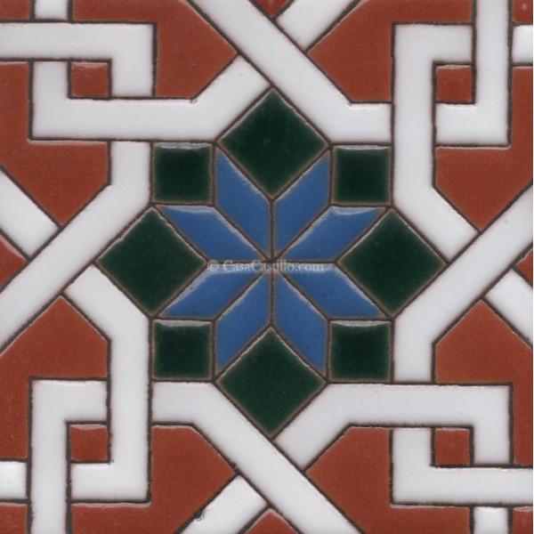 Ceramic High Relief Tile Estrella arbe 1