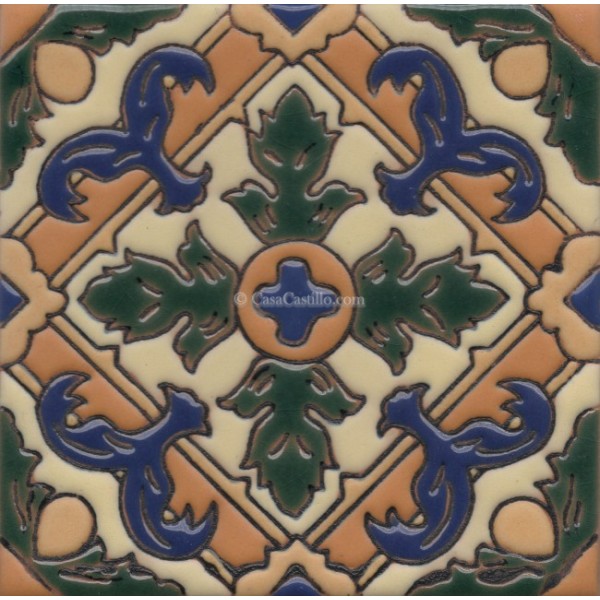 Ceramic High Relief Tile Jean 3