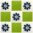 Ceramic Frost Proof Tiles Daisy 4