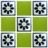 Ceramic Frost Proof Tiles Daisy 5