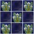 Ceramic Frost Proof Tiles Lilies 3