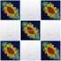 Ceramic Frost Proof Tiles Sunflower 7