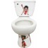 Mexican Talavera Toilet Betty Boop