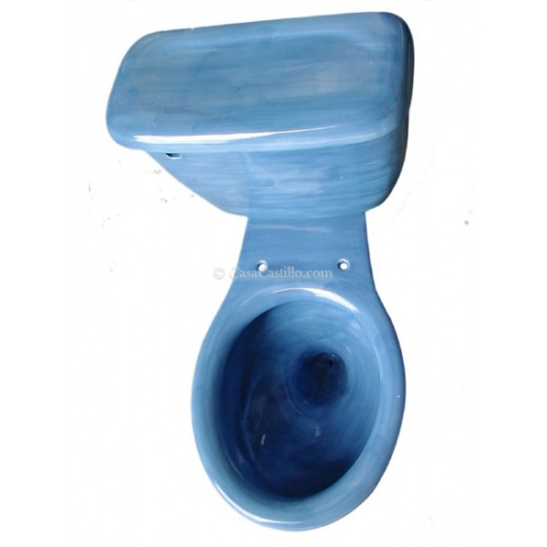 Talavera Toilet Set Azul