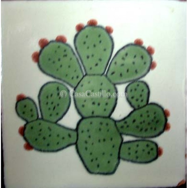 Ceramic Frost Proof Tiles Cactus 1