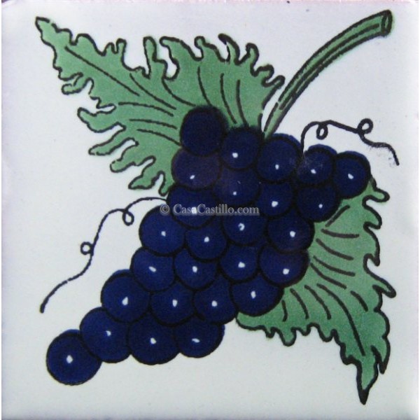 Ceramic Frost Proof Tiles Grapes