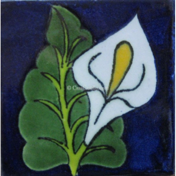 Ceramic Frost Proof Tiles Lilies 1