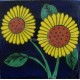 Ceramic Frost Proof Tiles Sunflower 8