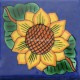 Mexican Talavera Tiles Sunflower 1